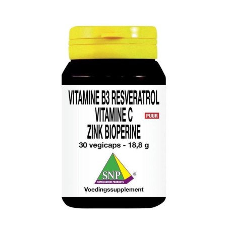 Vitamine b3 resveratrol gebufferde vitam