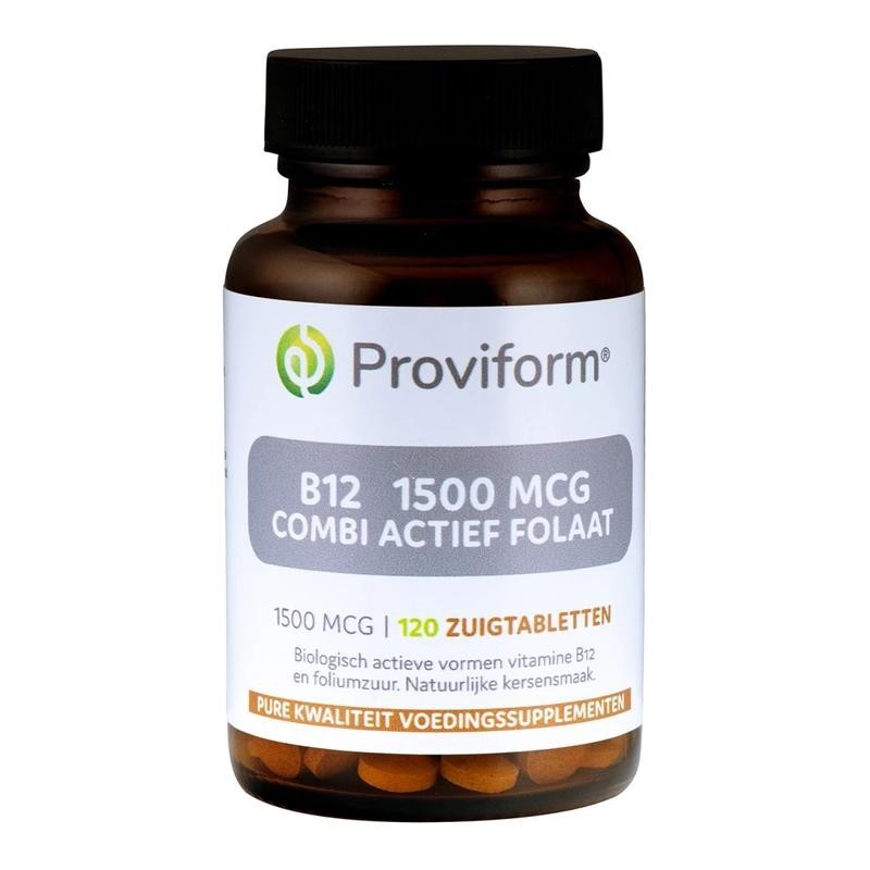 Vitamine b12 1500mcg combi actief folaat