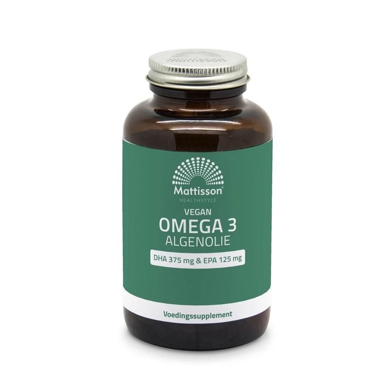 Veg omega3 algolie dha375/epa125mg 60cap