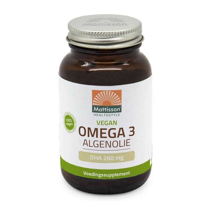 Veg omega 3 algenolie dha 260mg - 60vcap