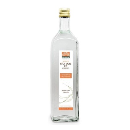 Mct olie coconut 99% caprylic acid 1l