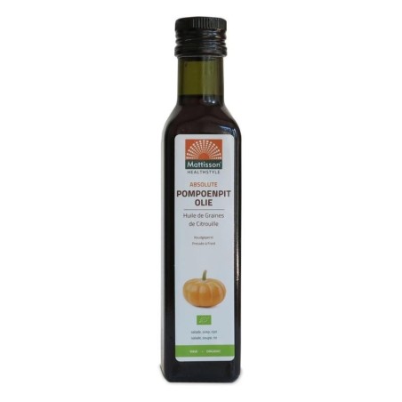 Bio pompoenpit olie raw 250ml