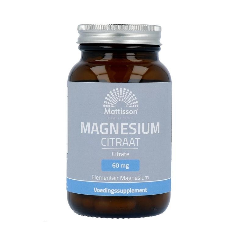 Absolute magnesium citraat 400mg 60vcap