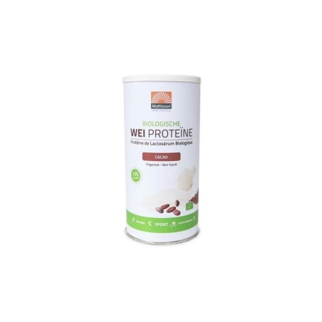 Bio wei proteïne poeder cacao 75% - 450g