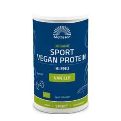 Org sport veg protein blend vanille 500g