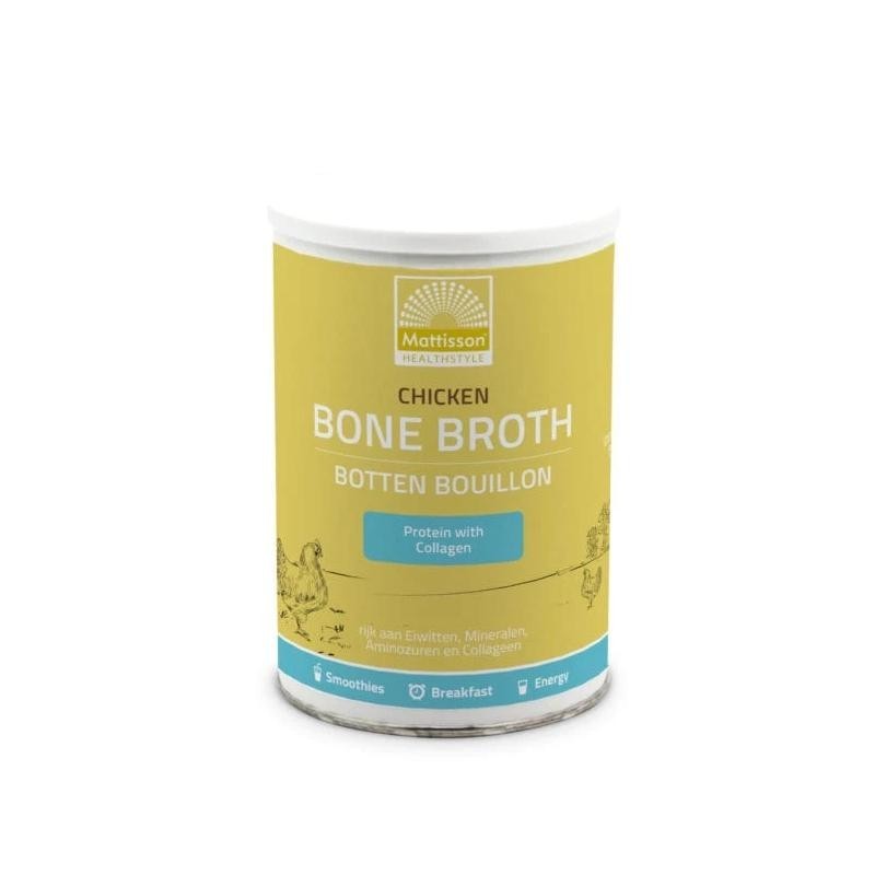 Chicken bone broth kip 400g