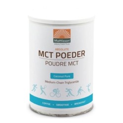 Absolute mct poeder - coconut pure 350g