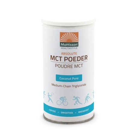 Absolute mct poeder - coconut pure 160g