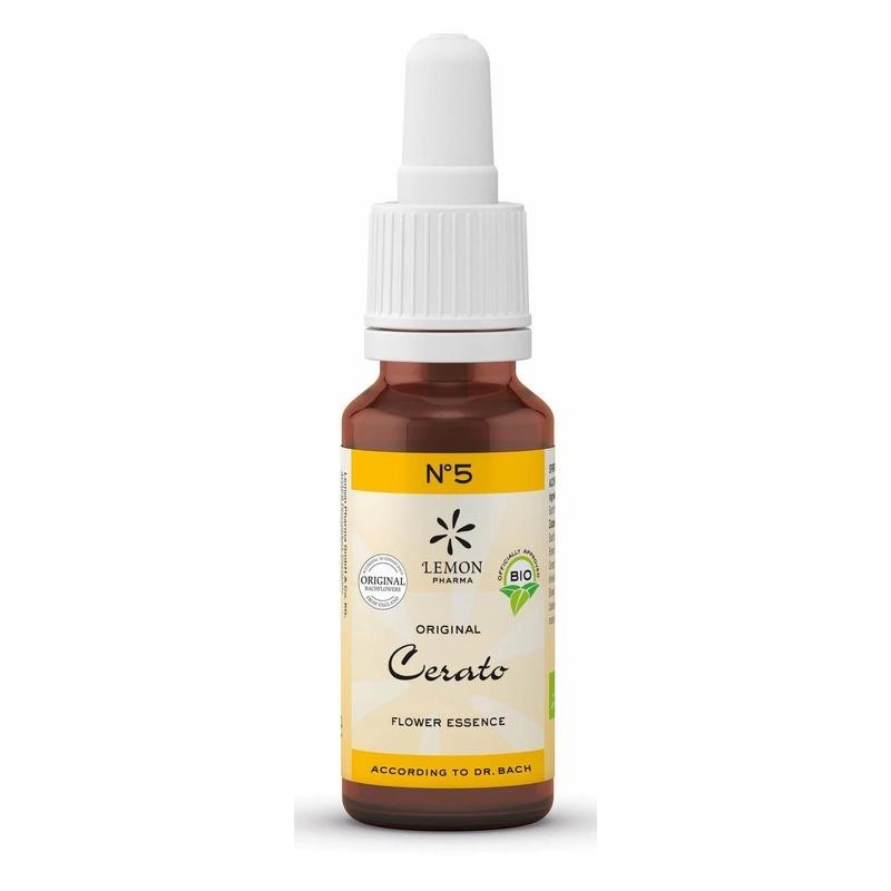 Bach bloesem no. 5 cerato bio - 20 ml