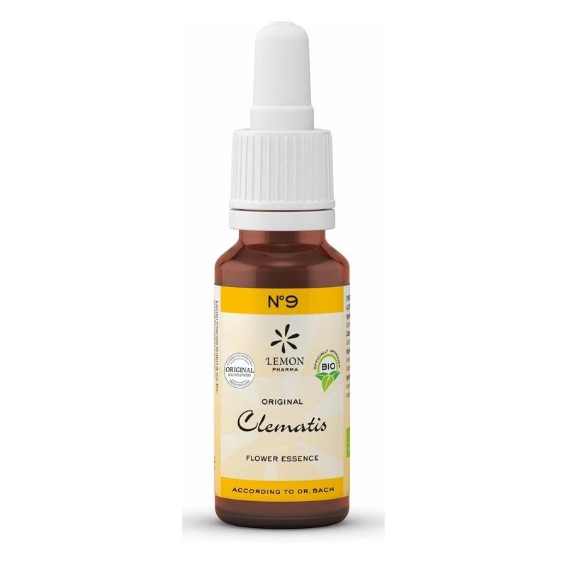 Bach bloesem no. 9 clematis bio - 20 ml