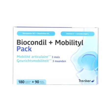 Duopack biocondil 180tab+mobilityl 90cap