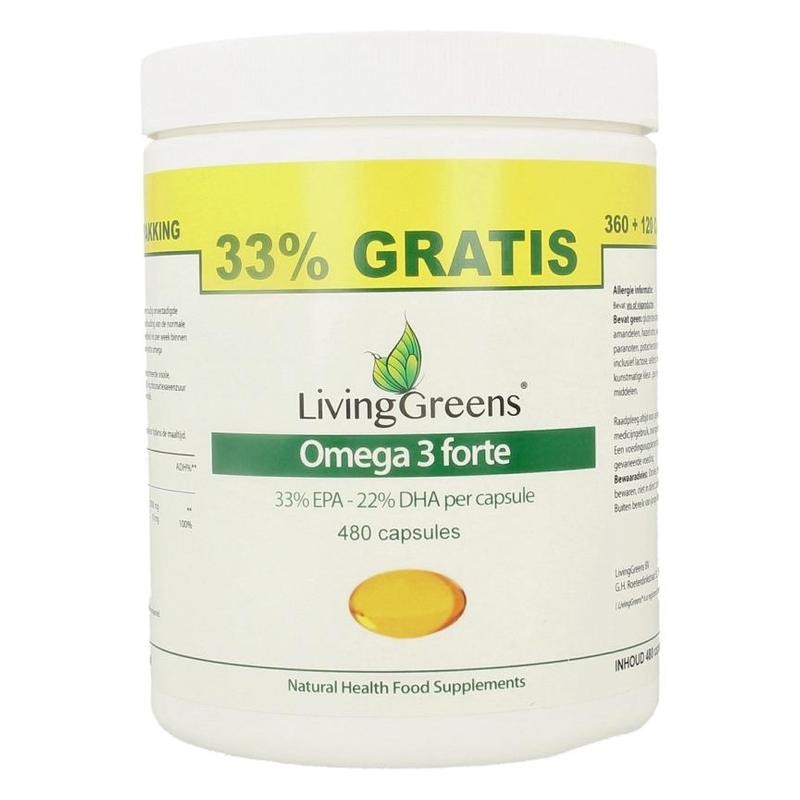 Omega 3 forte voordeelverpakking