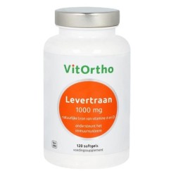 Levertraan 1000 mg 120 softgels