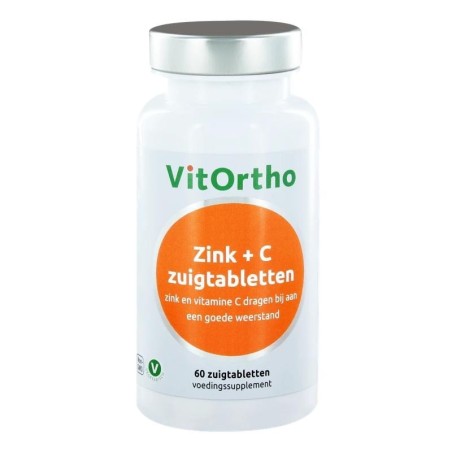 Zink + c zuigtabletten 60 zuigtabs