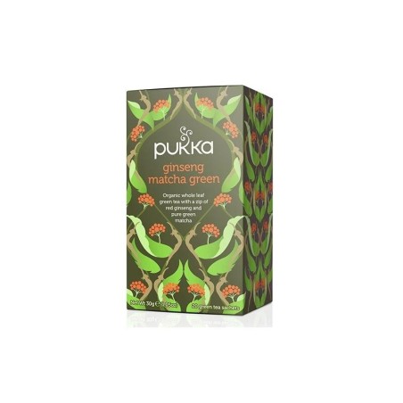 Ginseng matcha green tea