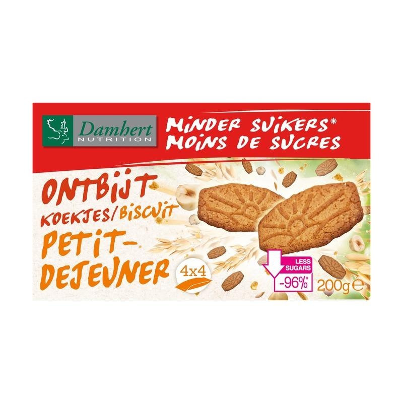 Minder suikers ontbijtkoekjes