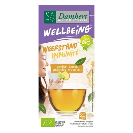 Wellbeing thee weerstand gember lime bio