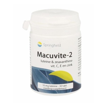 Macuvite-2 luteïne/zeaxanth vit c e zink