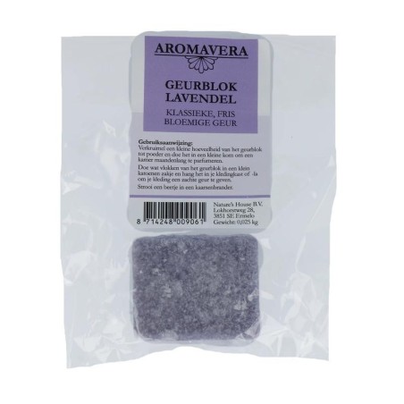 Amberblok lavendel