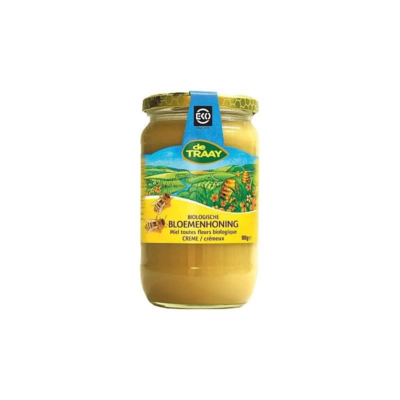Bloemen honing creme eko 900g