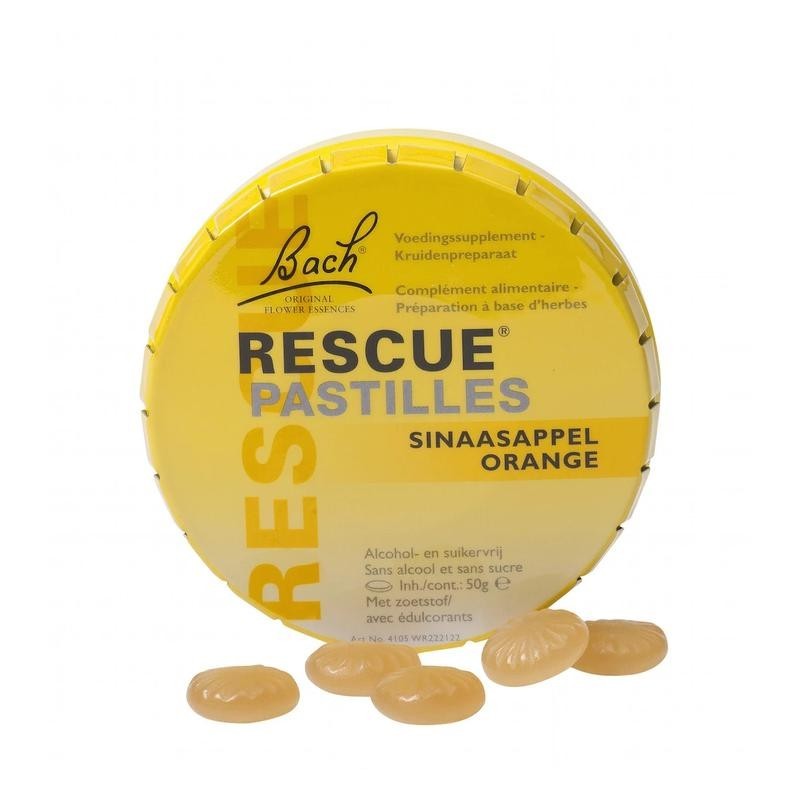 Rescue pastilles sinaasappel