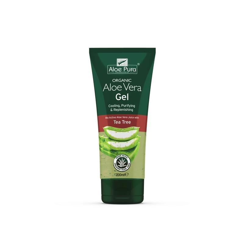 Organic aloë vera gel tea tree