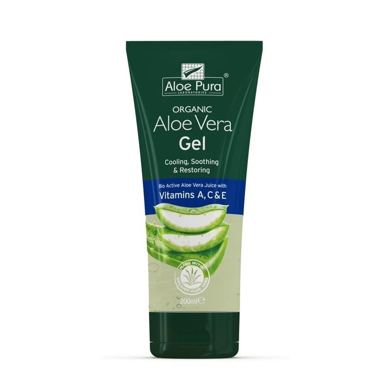 Organic aloë vera gel vitamine e