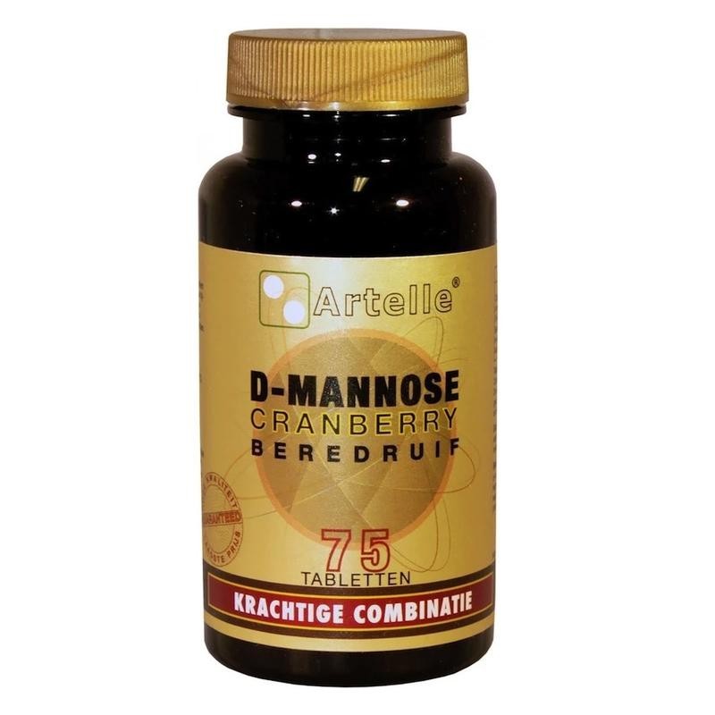 Artelle d-mannose/cranberry/beredruif 75