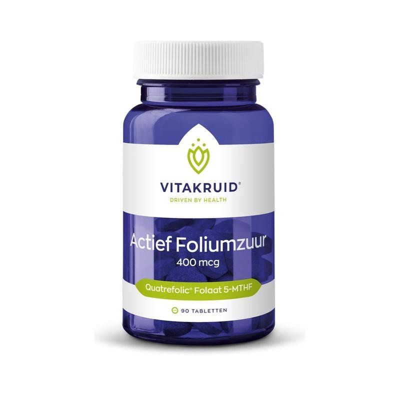 Actief foliumzuur 400 mcg