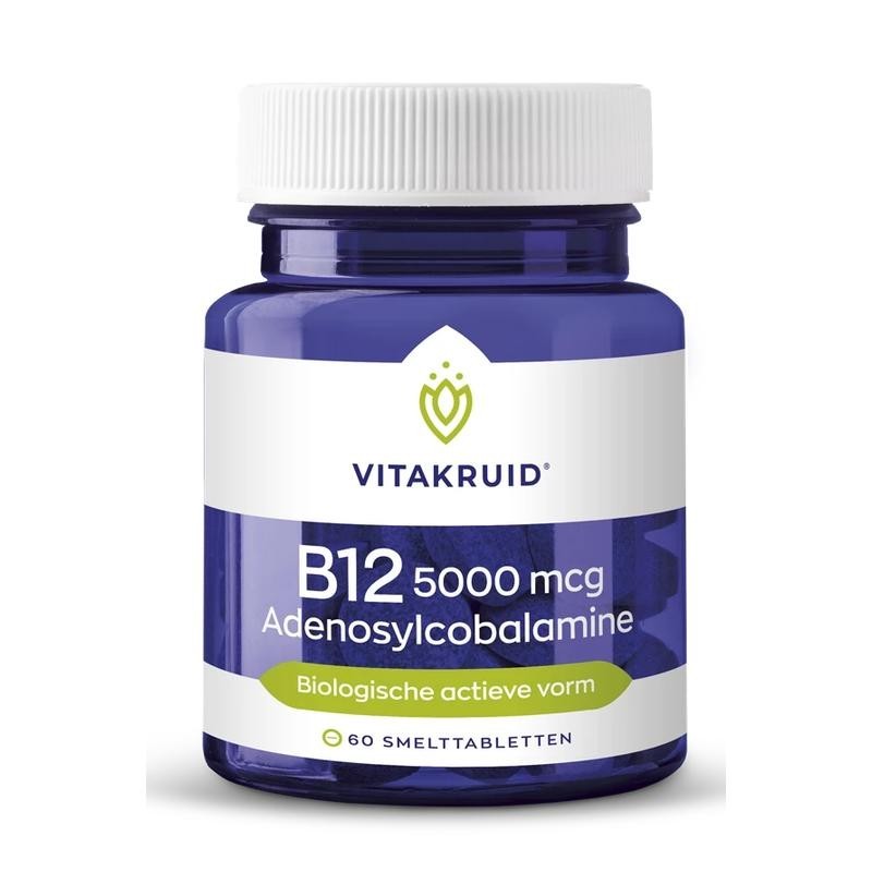 B12 5000 mcg adenosylcobalamine smelttab