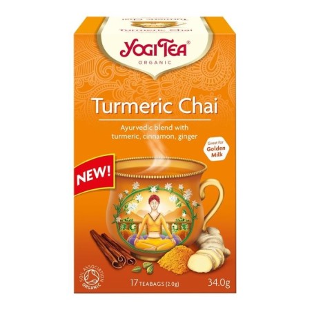Yogi tea turmeric chai 17tb bio