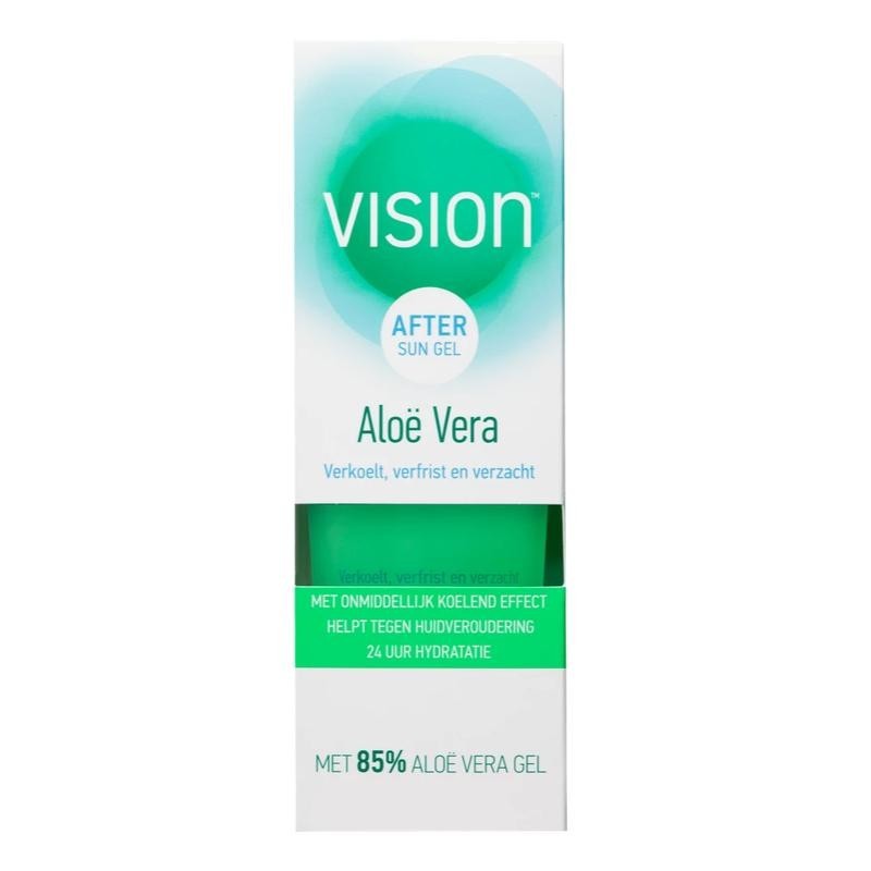 Vision after sun aloe vera gel