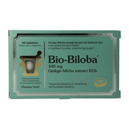 Bio-biloba 100mg ginkgo biloba extract