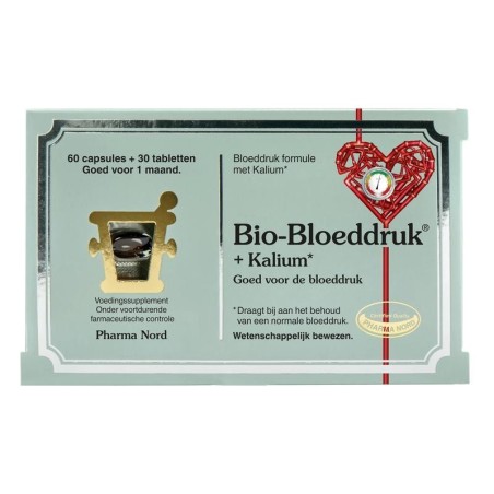Bio-bloeddruk + kalium 60caps + 30tabl