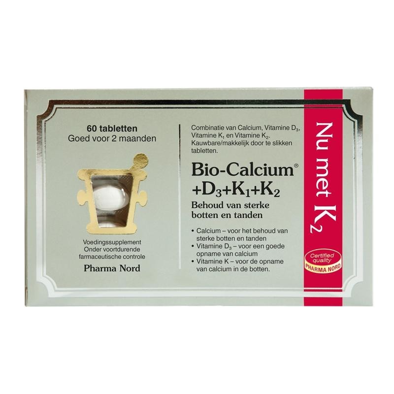 Bio-calcium +d3+k1+k2 60tabl