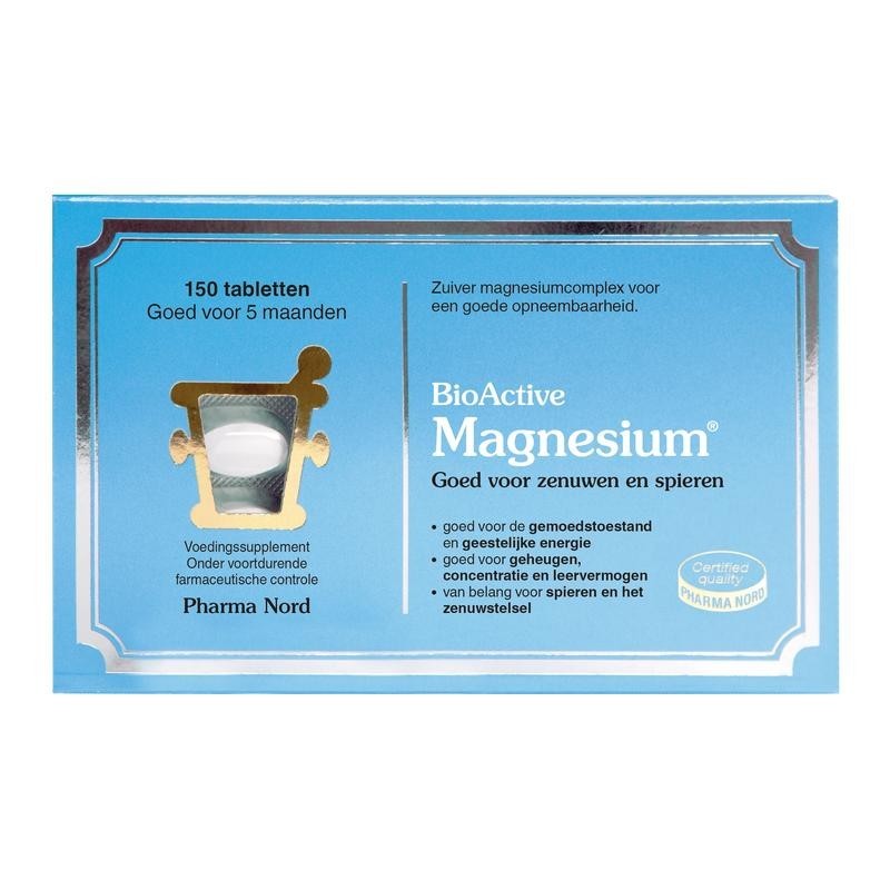 Bioactive magnesium zenuwen en spieren