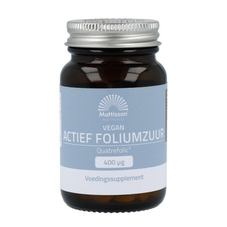 Actief foliumzuur 400ug vegan quatrefol