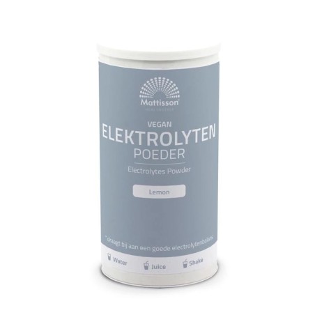 Elektrolyten poeder lemon vegan