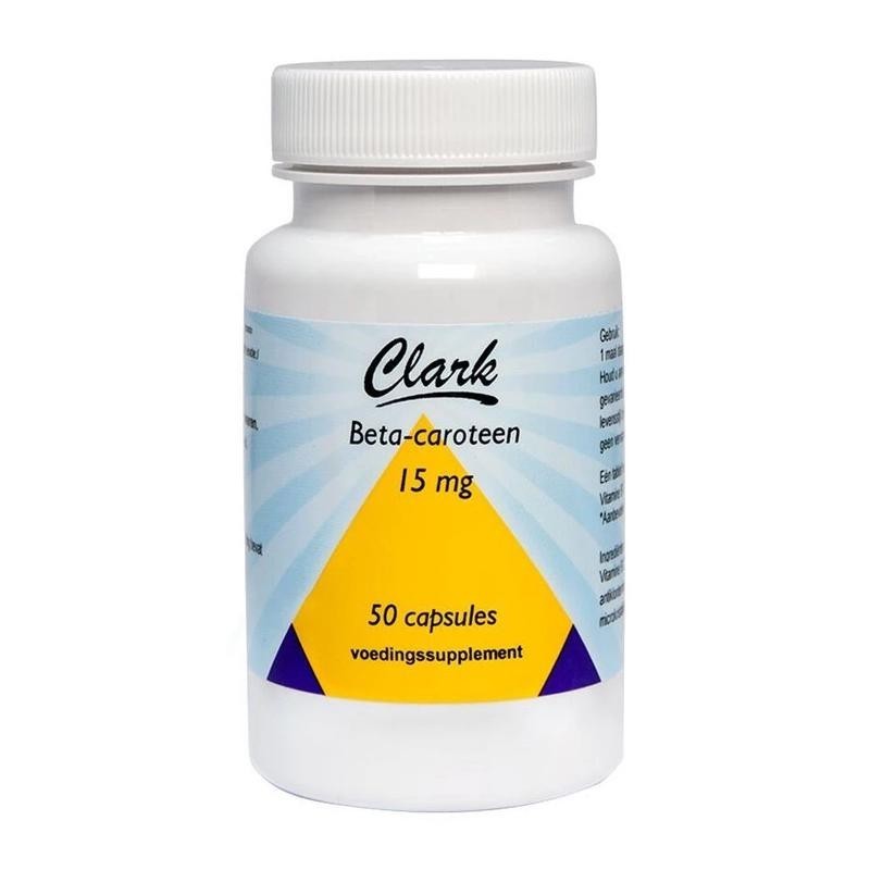 Beta-caroteen natuurlijk 15mg