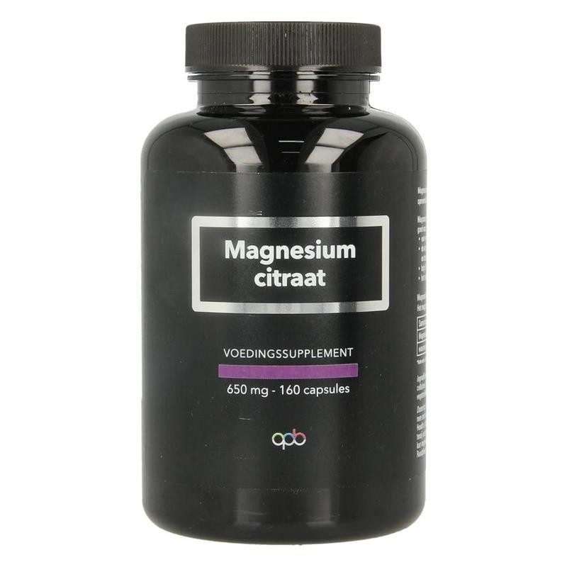 Magnesium citraat 650 mg puur