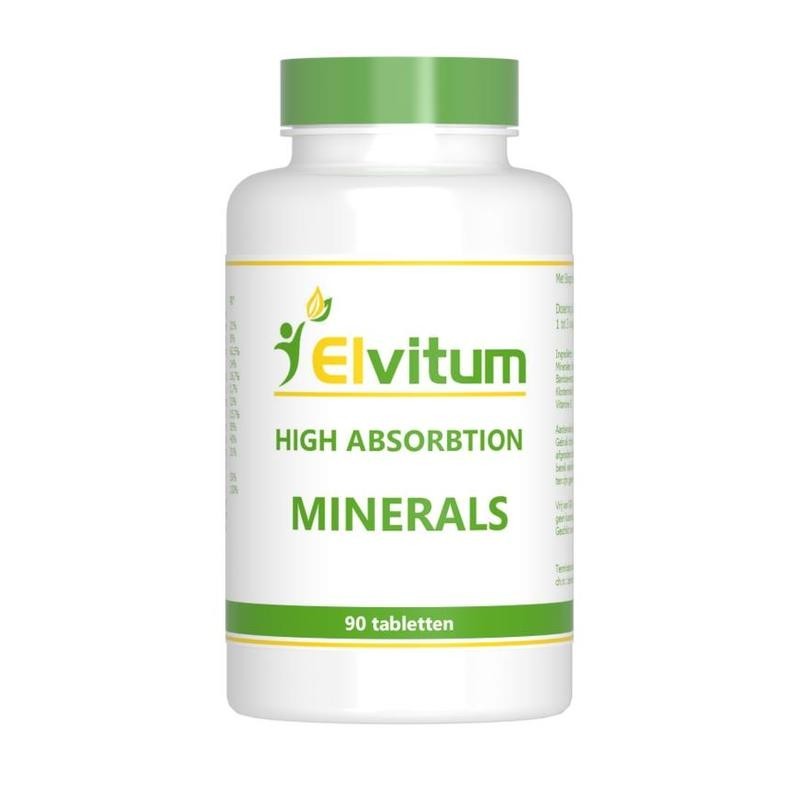 High absorbition minerals
