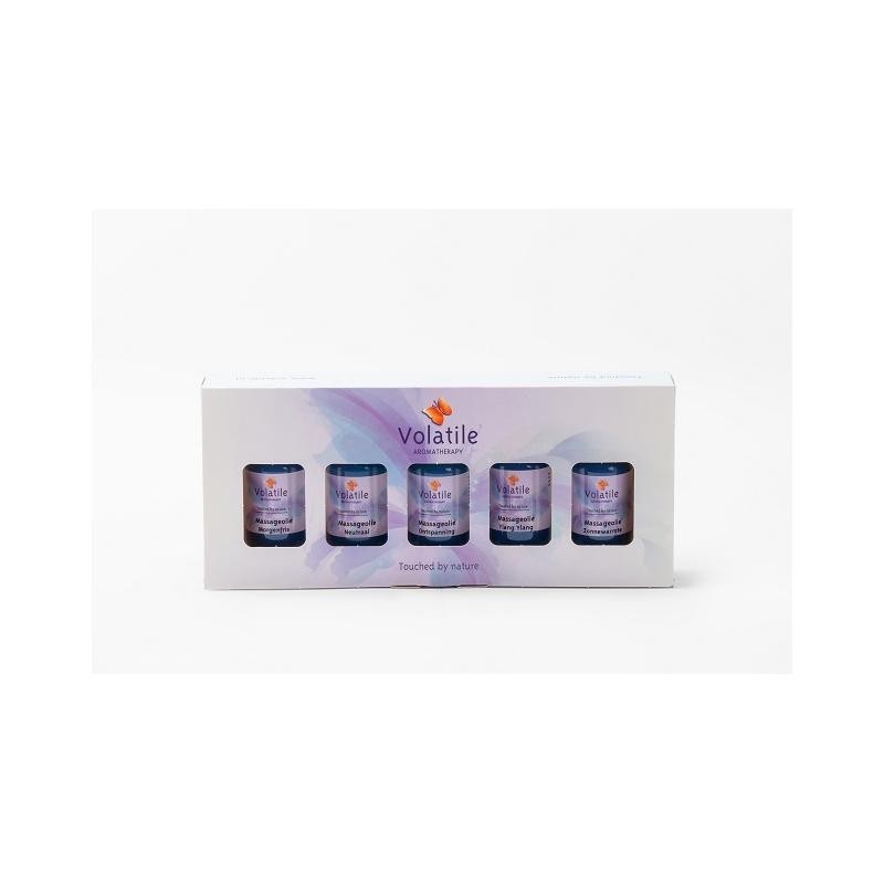 5x30 ml massage-olie