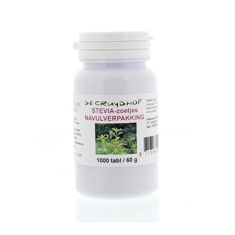 Stevia-zoetjes, navulverpakking