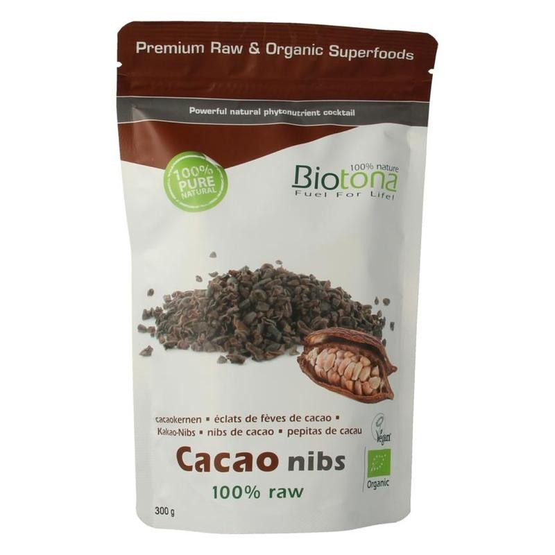 Biotona cacao nibs raw 300 g bio