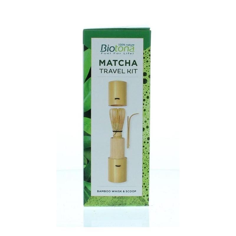 Biotona travel kit bamboo whisk set