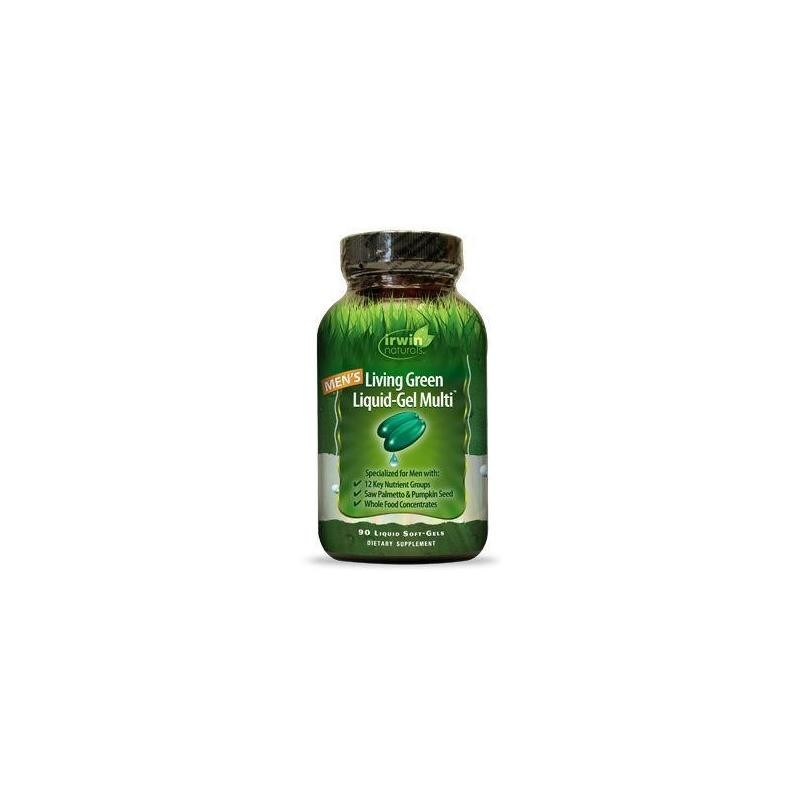 Living green liquid-gel multi for men