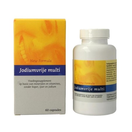 Jodiumvrije multi mineralen en vitamines