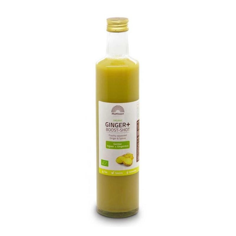 Org ginger+ boost shot 500ml
