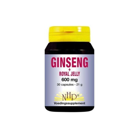 Ginseng royal jelly 600 mg